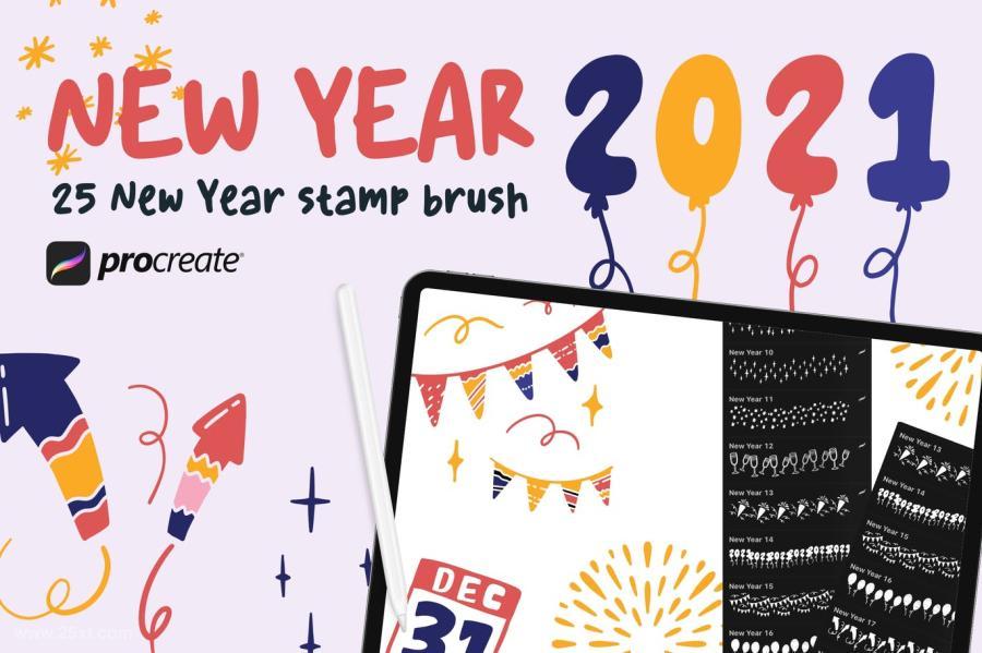 25xt-127455 New-Year-2021---Procreate-Stamp-Brushz2.jpg