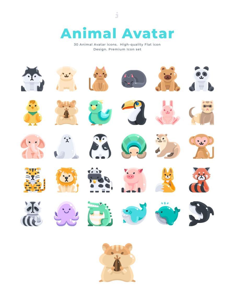 25xt-161168 30-Animal-Avatar-Icons---Flatz4.jpg