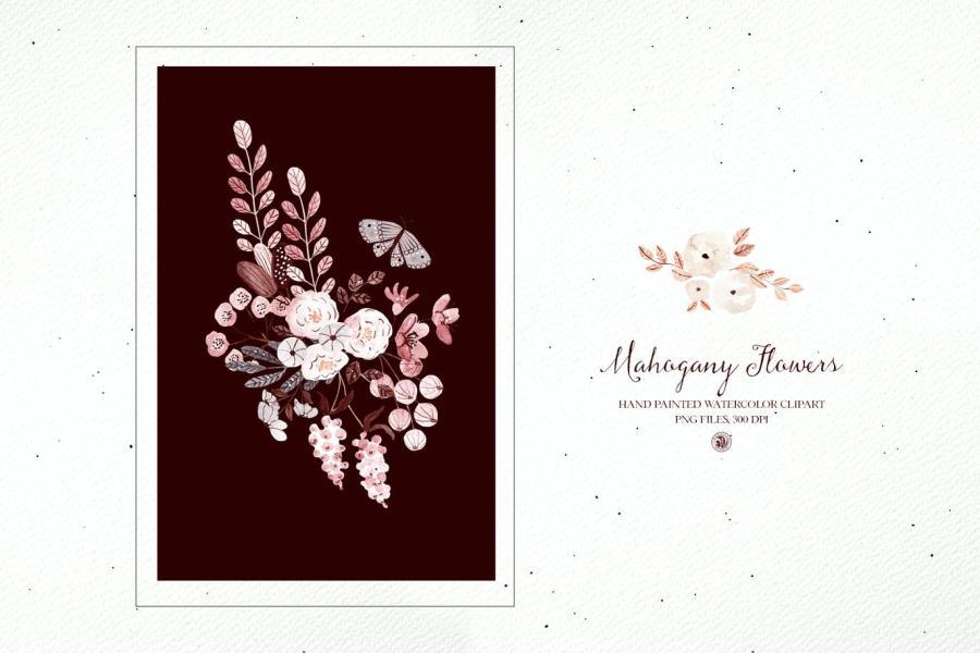 25xt-161197 Mahogany-Flowers---watercolor-clipart-and-framesz7.jpg
