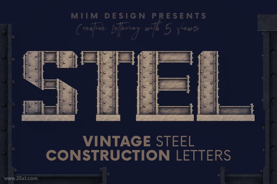 25xt-128848 Vintage-Steel-Construction---3D-Letteringz2.jpg