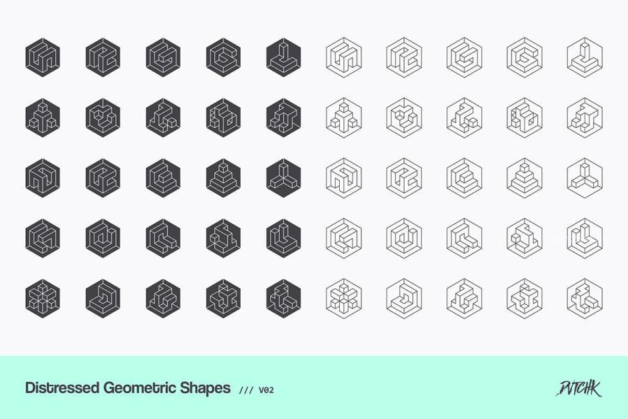 25xt-173407 Distressed-Geometric-Shapes-V02z9.jpg