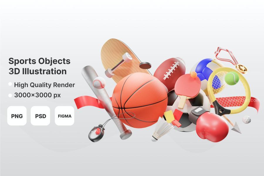 25xt-173549 Sports-Objects-3D-Illustrationz2.jpg