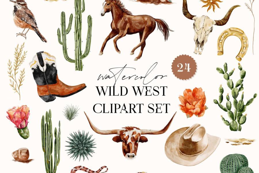 25xt-174056 Watercolor-Western-Illustrations-Wild-West-Cowboyz2.jpg