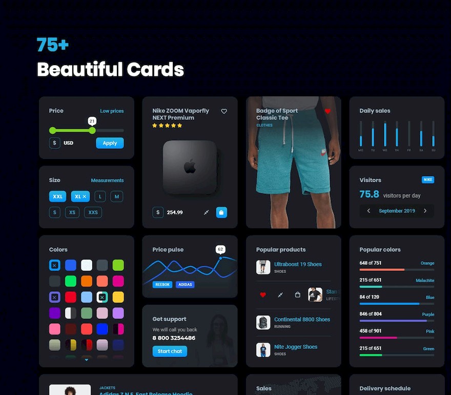 Dark cards – User Interface kit-1.jpg