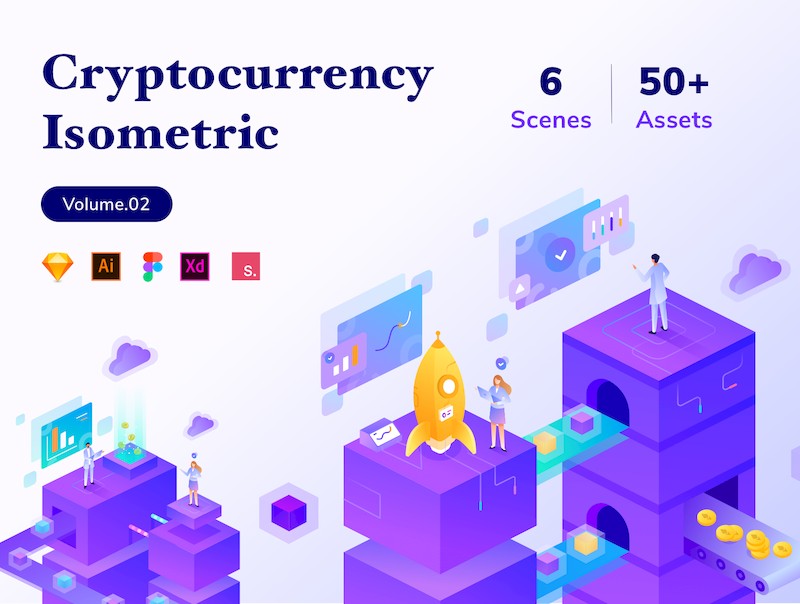Cryptocurrency Business Isometric Kit Vol.02-1.jpg