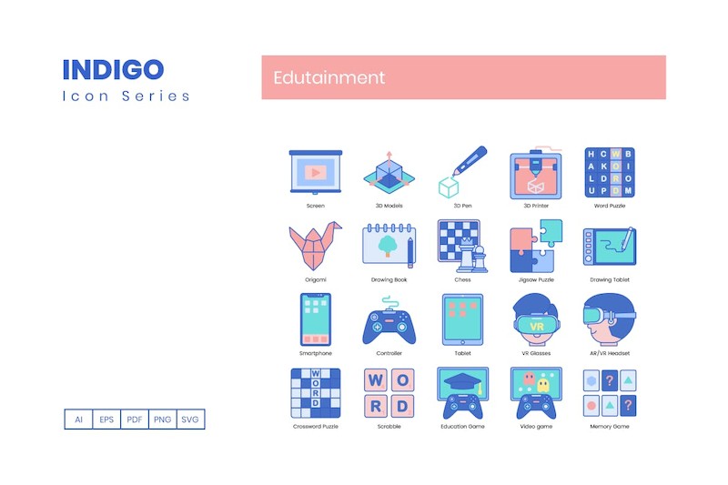 95 Edutainment Icons - Indigo Series-4.jpg
