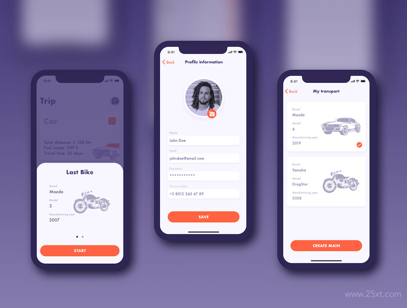 UI Kit for fuel tracker and parking app 8.jpg