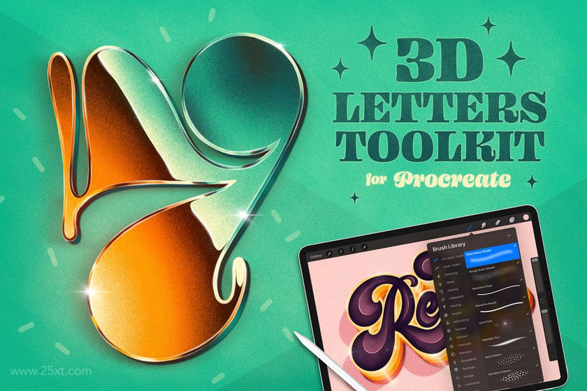 25xt-484679 3D Letters Toolkit for Procreate4.jpg