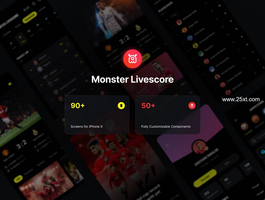 25xt-487112-Monster - Livescore Sport app ui kit3.jpg