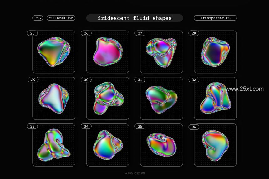 25xt-487766-Iridescent fluid 3D shapes pack6.jpg