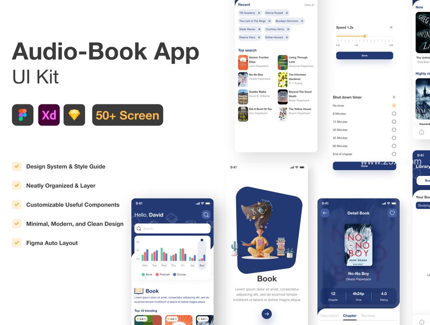 25xt-487892-Audio Book & Ebook Mobile App UI Kit1.jpg