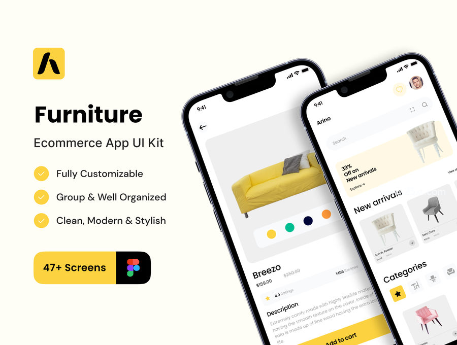 25xt-172475-Arino - Furniture ecommerce App UI Kit1.jpg