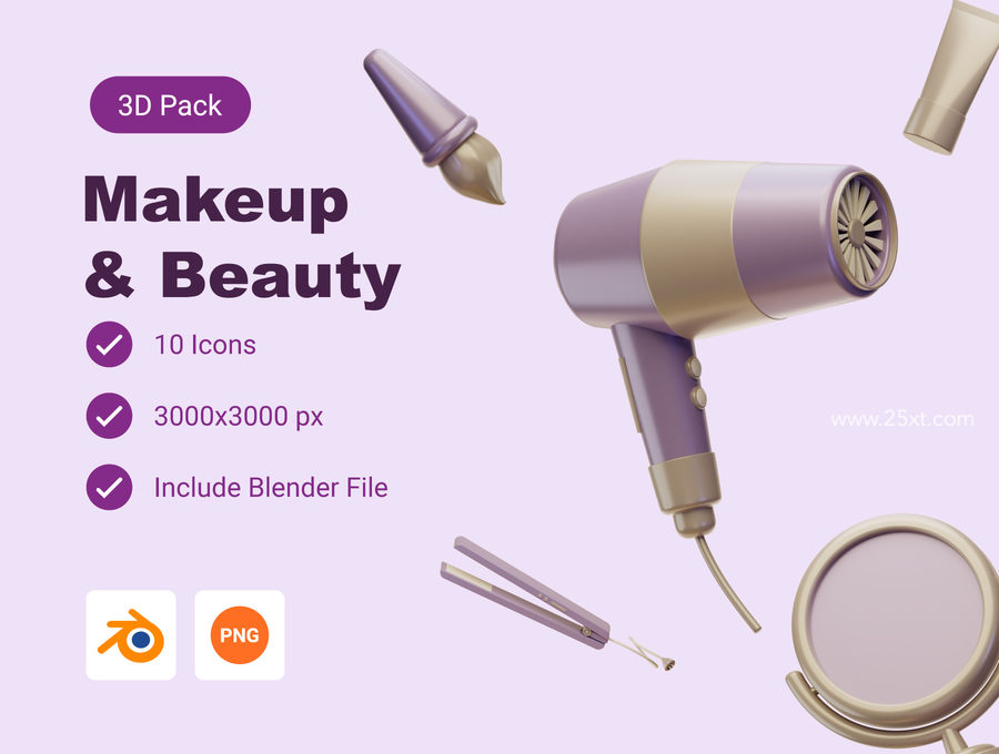 25xt-163043-Makeup and Beauty 3D Icon Pack1.jpg