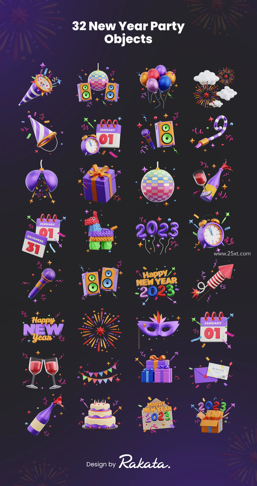 25xt-172691-New Year Party 3D Icons7.jpg