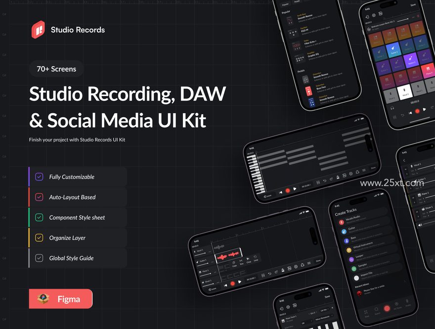 25xt-164794-Studio Records DAW UI Kit1.jpg