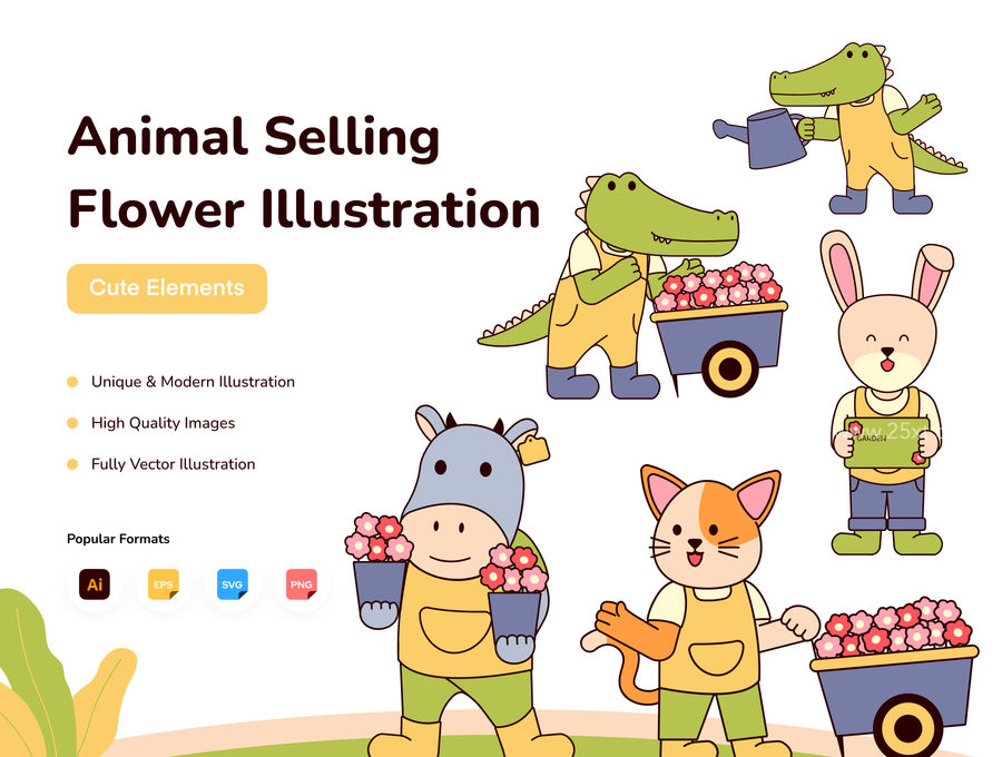 25xt-166042-Animal Selling Flowers Illustration1.jpg