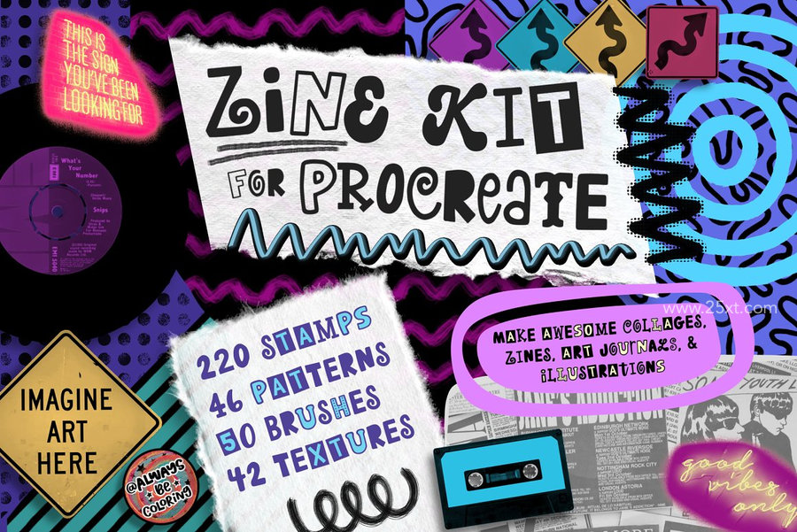 25xt-174805-Procreate Zine Kit with 350 Brushes1.jpg