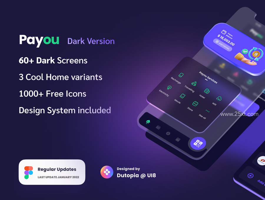 25xt-174972-Payou digital wallet app Dark UI kit1.jpg