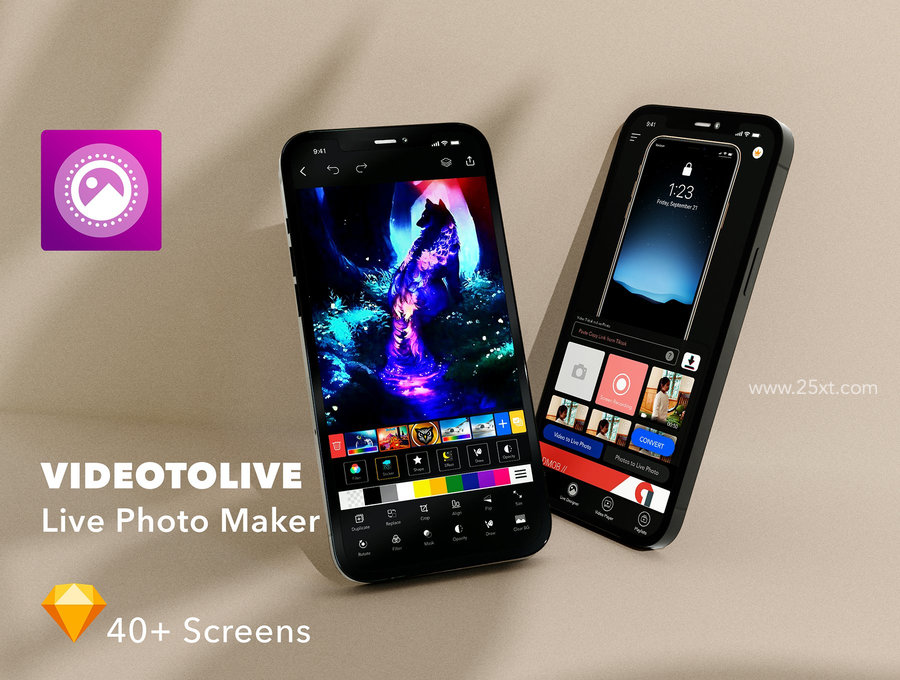 25xt-175228-Live Photo Maker Mobile App UI Kit 3.jpg