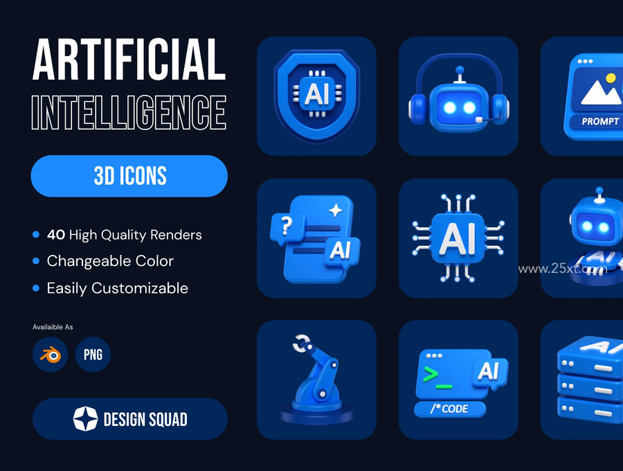 25xt-175314-Artificial Intelligence 3D Icons Pack 1.jpg