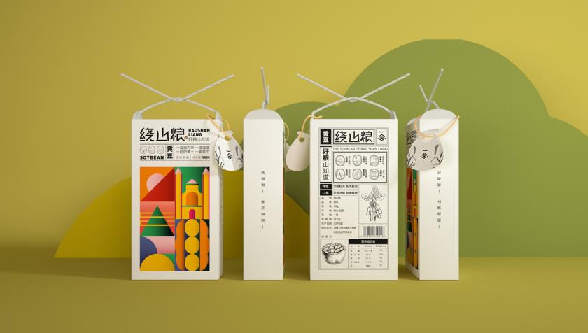 地域腔调！杂粮品牌VI设计