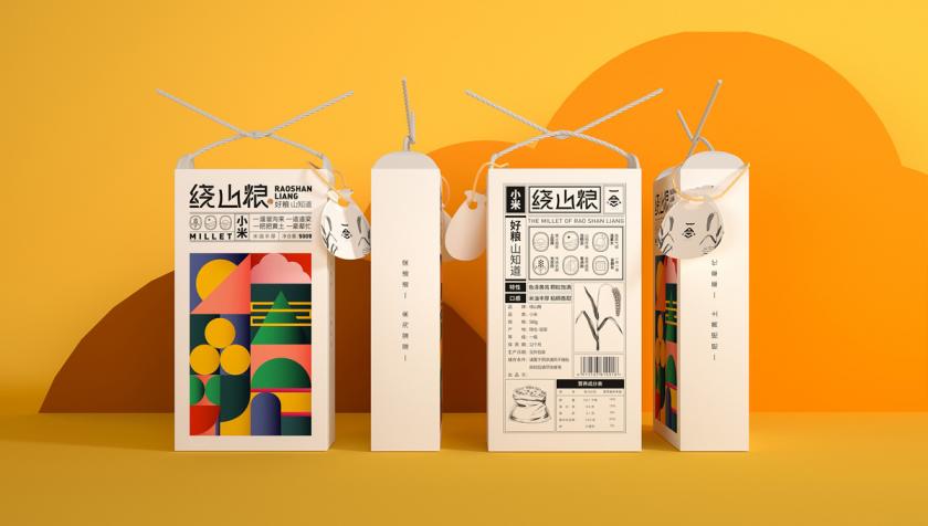 地域腔调！杂粮品牌VI设计