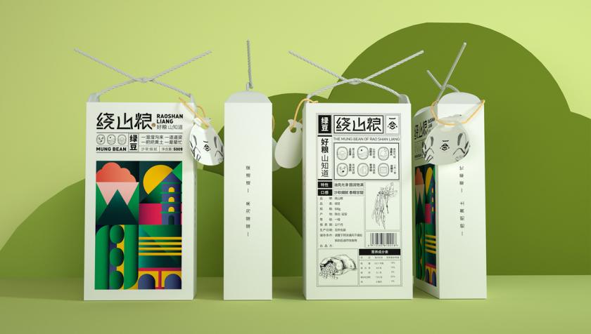 地域腔调！杂粮品牌VI设计