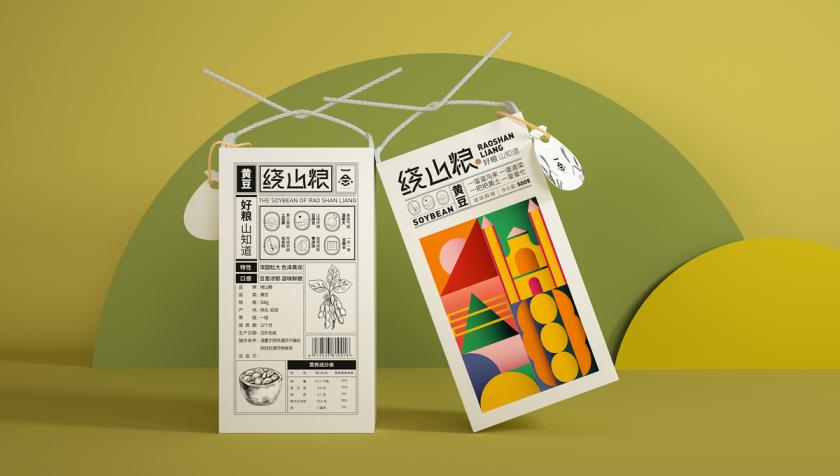 地域腔调！杂粮品牌VI设计