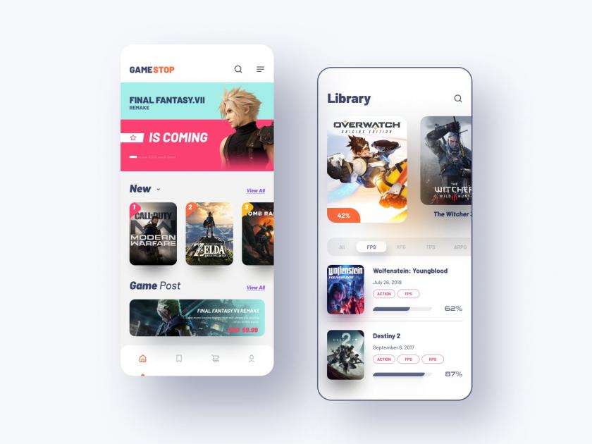 休闲时刻！12组游戏APP界面设计