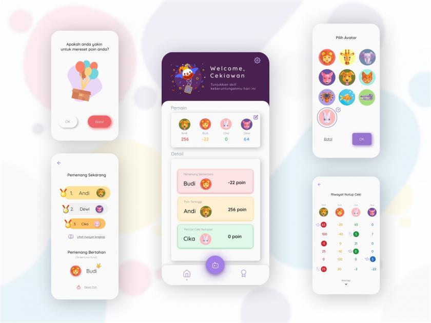 休闲时刻！12组游戏APP界面设计
