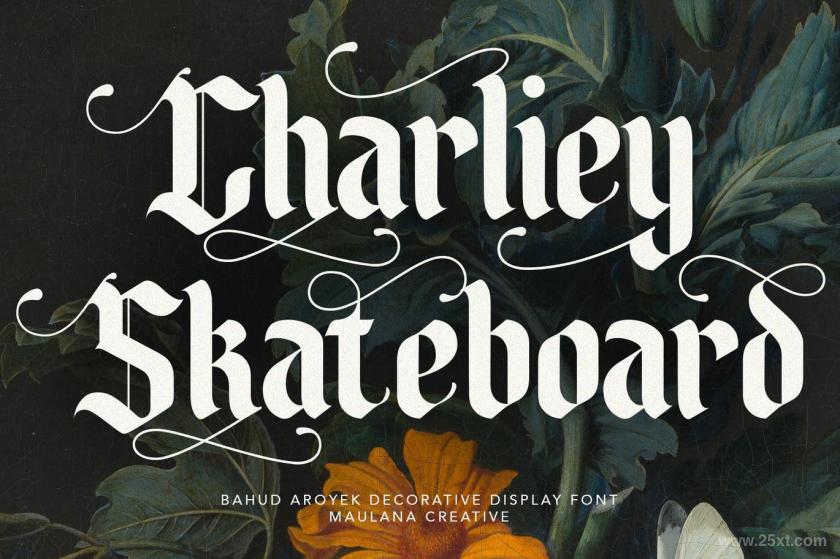 25xt-136036 BahudAroyekDecorativeDisplayFontBlackletterz6.jpg