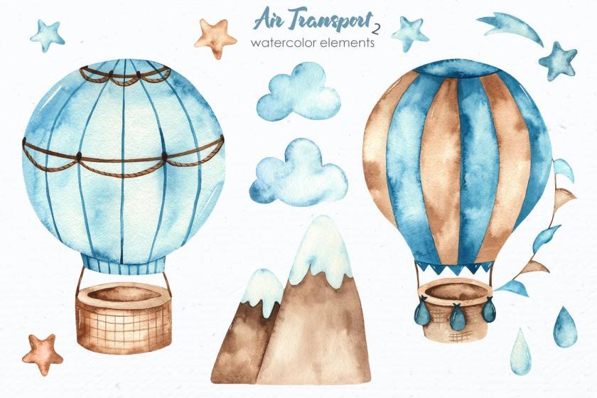 25xt-126180 WatercolorAirtransport2z4.jpg