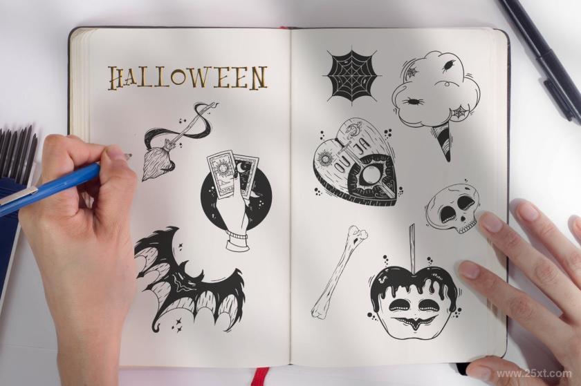 25xt-612308 HalloweenIllustrationStampBrushProcreateVol2z4.jpg