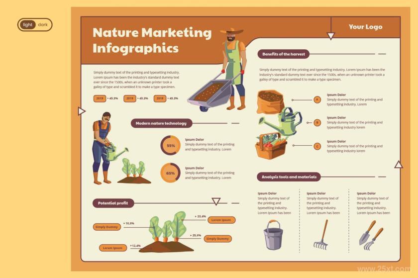 25xt-126831 InfographicChartElementsforEcologyNature02z3.jpg