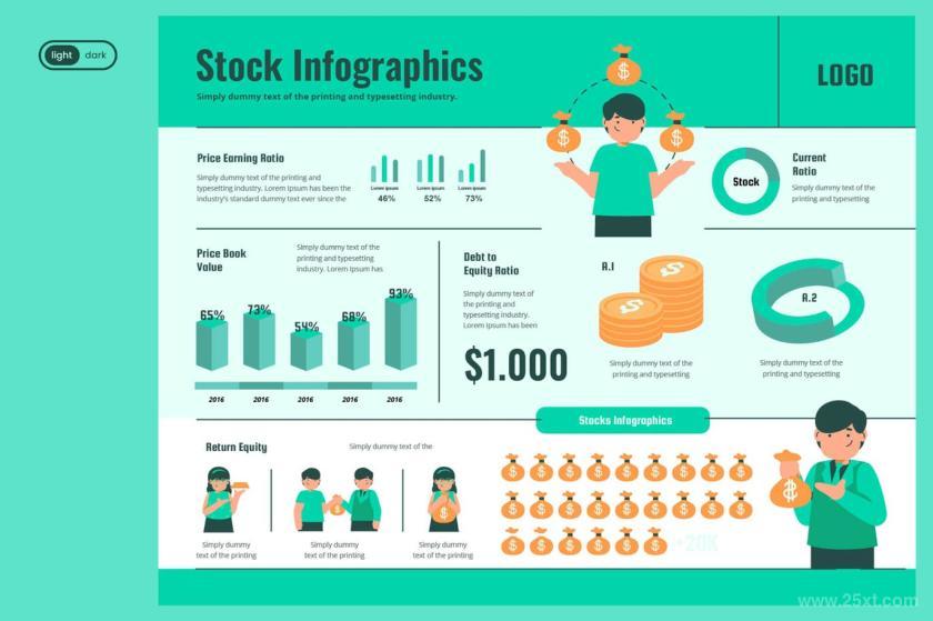 25xt-126832 InfographicChartElementsforFinanceV04z3.jpg