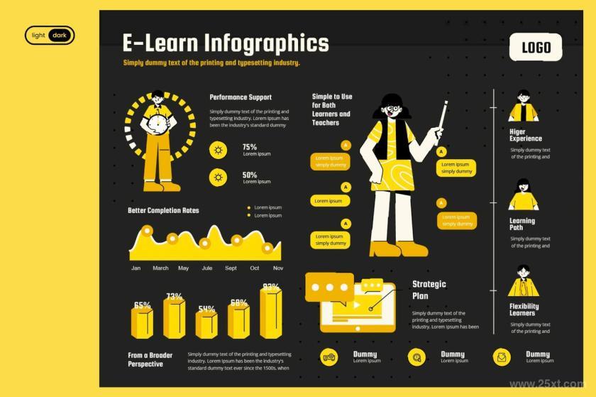 25xt-126834 InfographicChartElementsforEducationz4.jpg