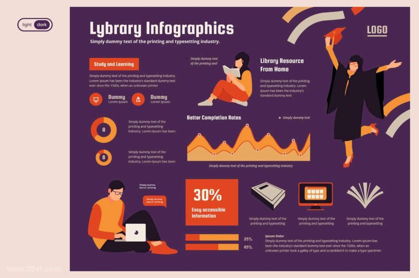 25xt-126837 InfographicChartElementsforEducationV02z4.jpg