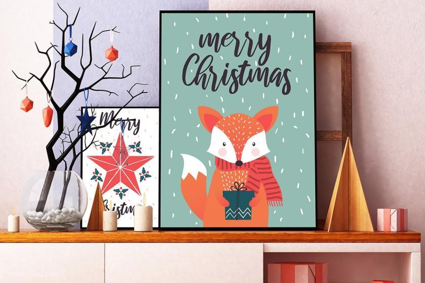 25xt-155492 SetofflatmodernhanddrawnChristmascardsz3.jpg