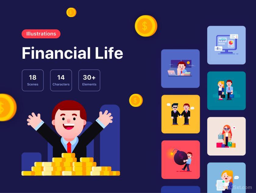 25xt-126498 FinancialLifeIllustrationsaz3.jpg