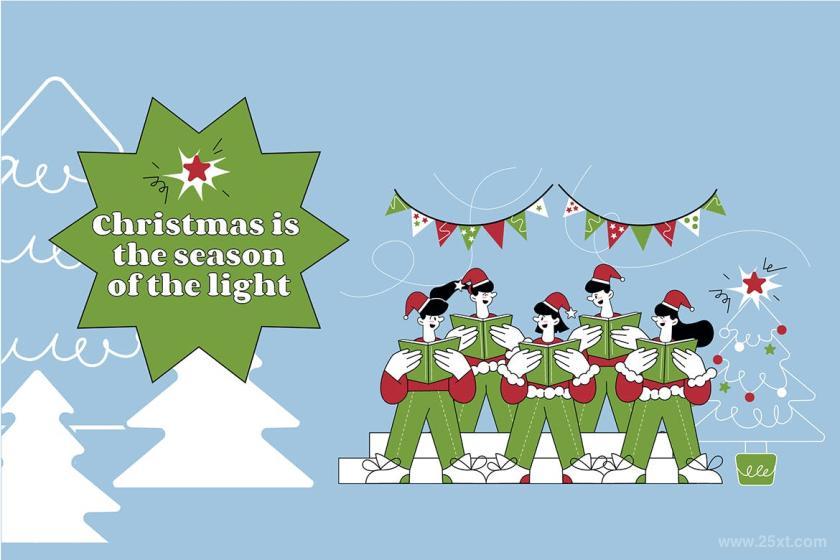 25xt-155564 RetroKidsChirstmasGraphicsIllustrationz3.jpg