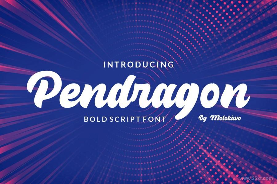 25xt-127194 Pendragon-BoldScriptFontz2.jpg