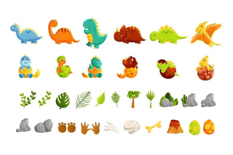25xt-155762 CuteDinosaurIllustrationCollectionz3.jpg