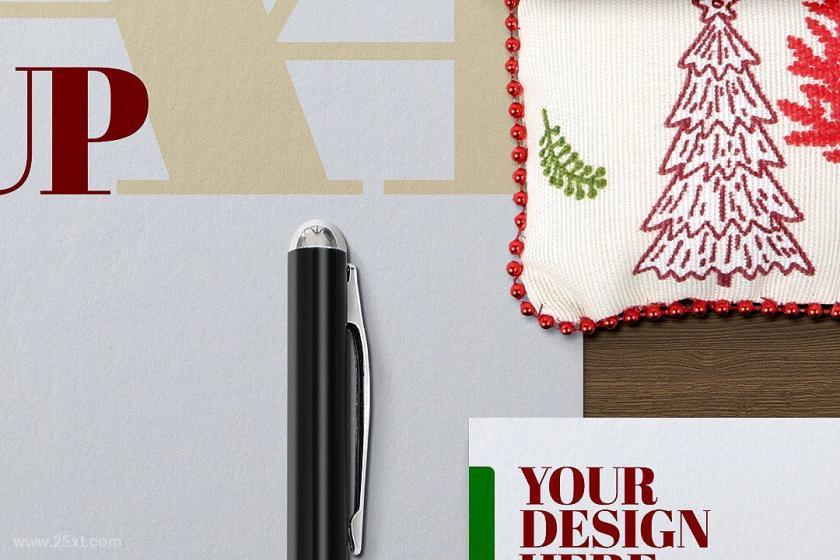 25xt-127053 ChristmasA4A5FlyerStationeryClipboardMockupz4.jpg