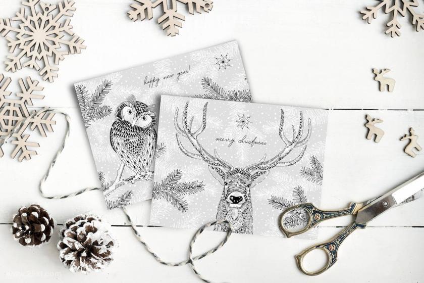 25xt-127088 WinterAnimals-HandDrawnVectorIllustrationsz5.jpg