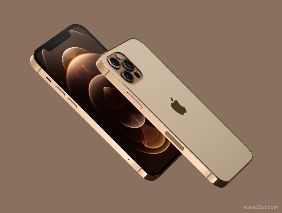 25xt-127361 iPhone12PROGold3DModelz7.jpg