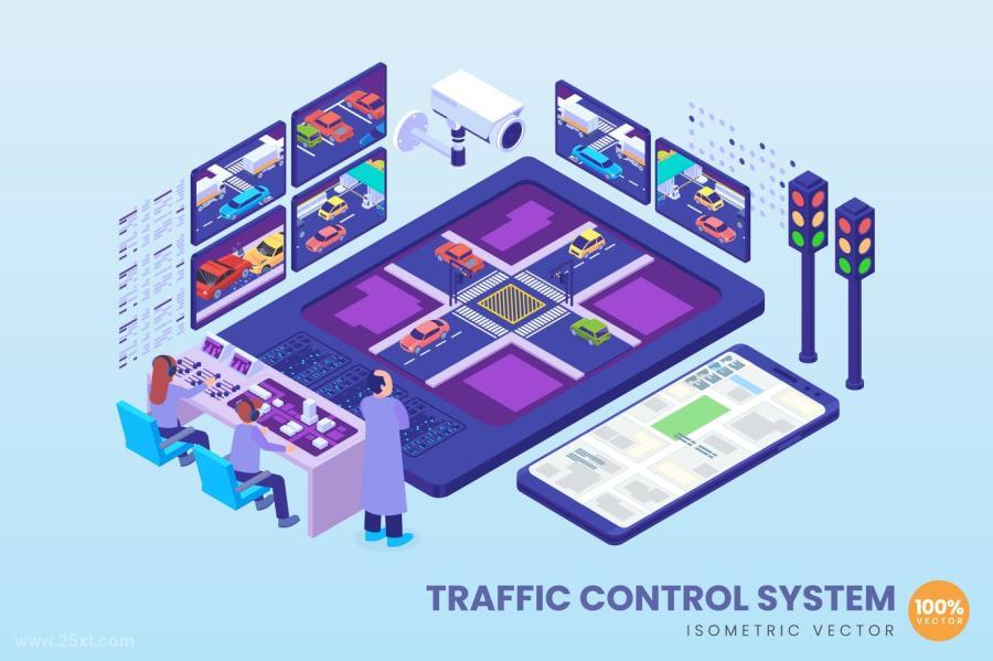 25xt-155925 Isometric-Traffic-Control-System-Conceptz2.jpg