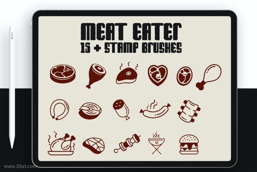 25xt-155607 MeatEaterStampBrushesz4.jpg