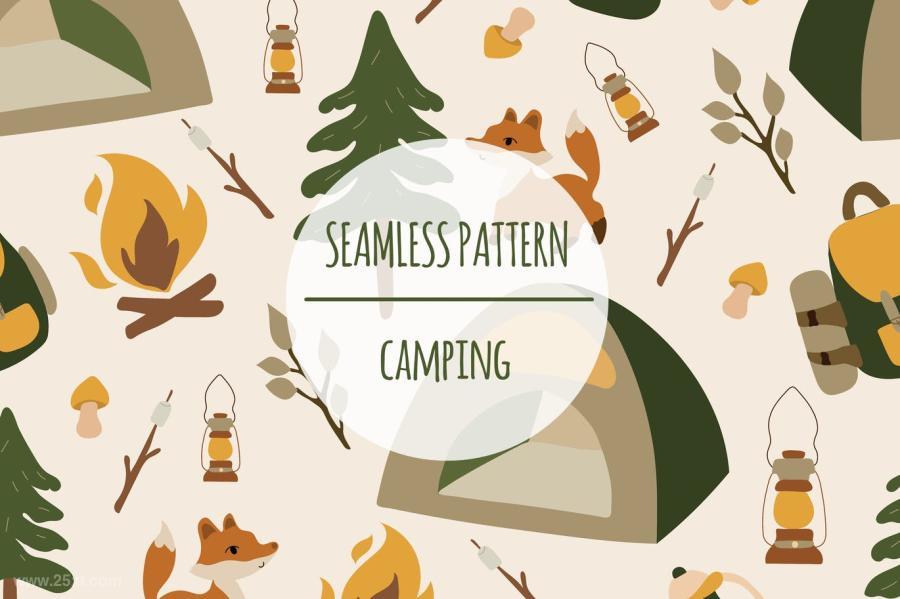 25xt-155646 Camping–SeamlessPatternz2.jpg