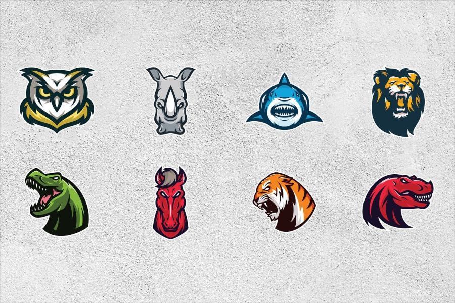 25xt-127146 64ANIMALHEADSPORTMASCOTDESIGNSz10.jpg