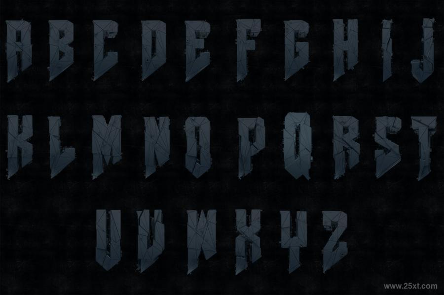 25xt-127150 Cyber3DLettersHiRes-RustMetalz4.jpg